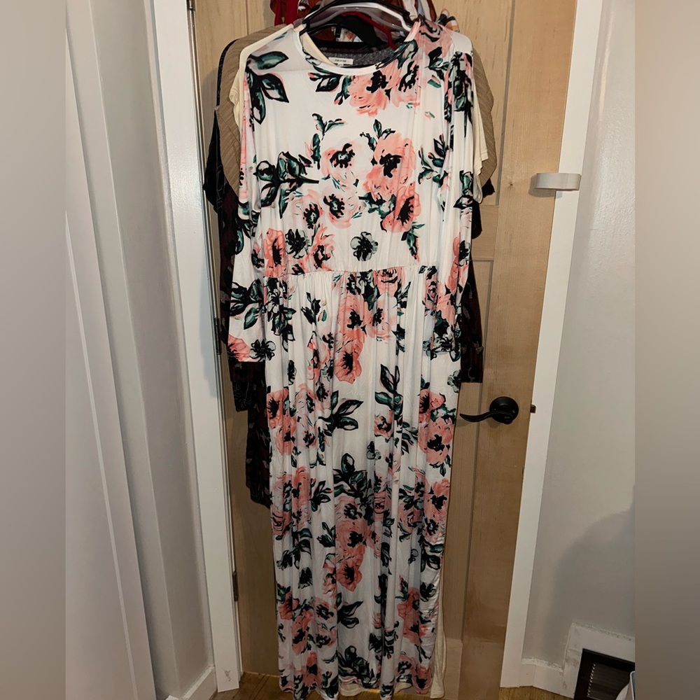 Floral maxi dress